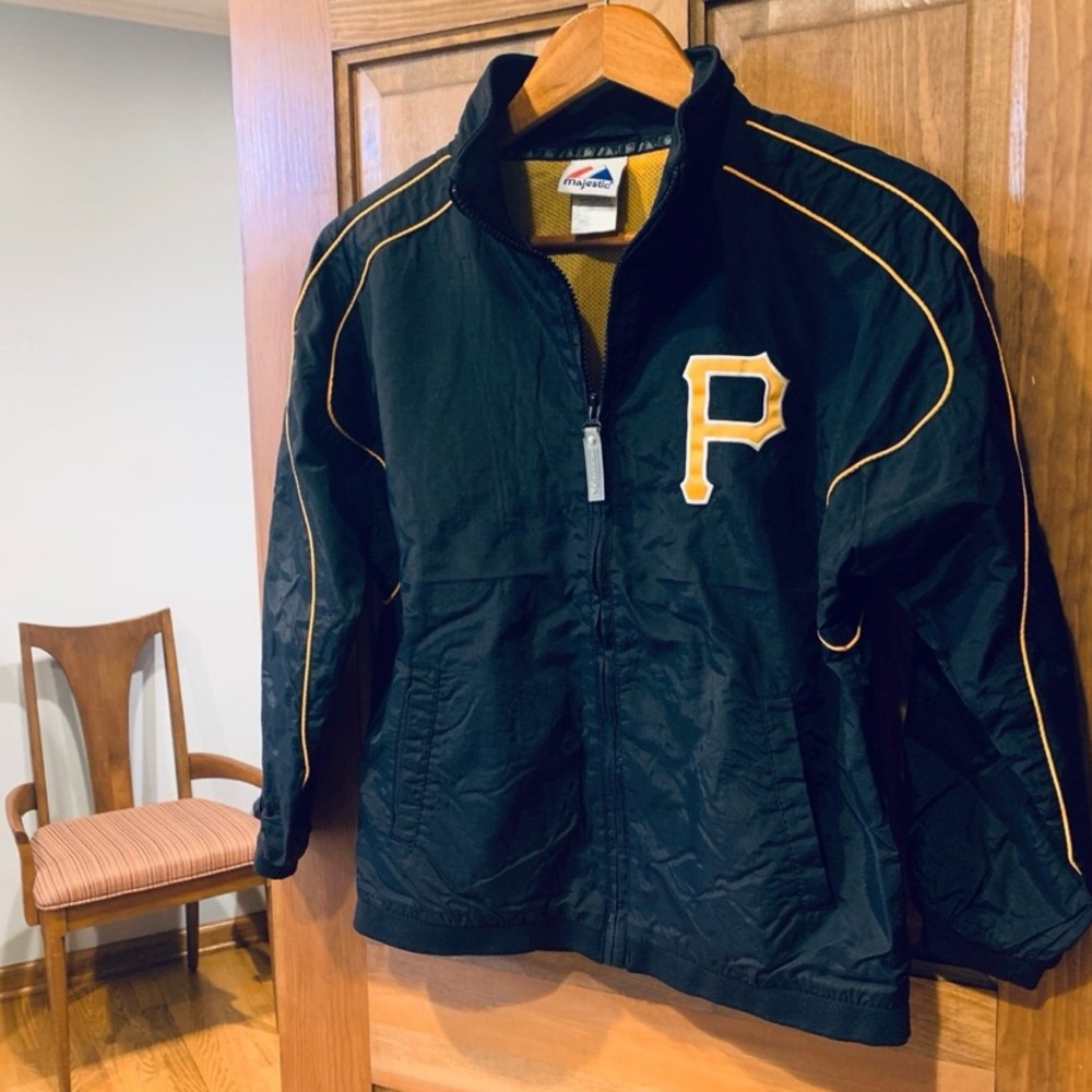Vintage 90’s MAJESTIC MLB PITTSBURGH PIRATES Jacket